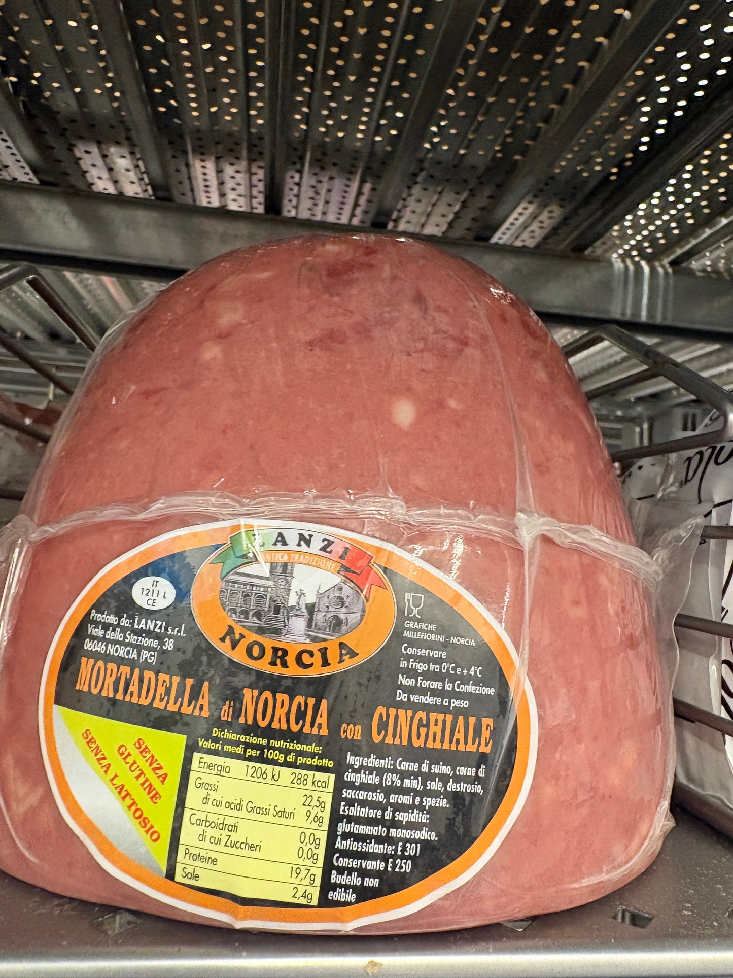 Mortadella di Norcia di cinghiale circa 3,4 kg
