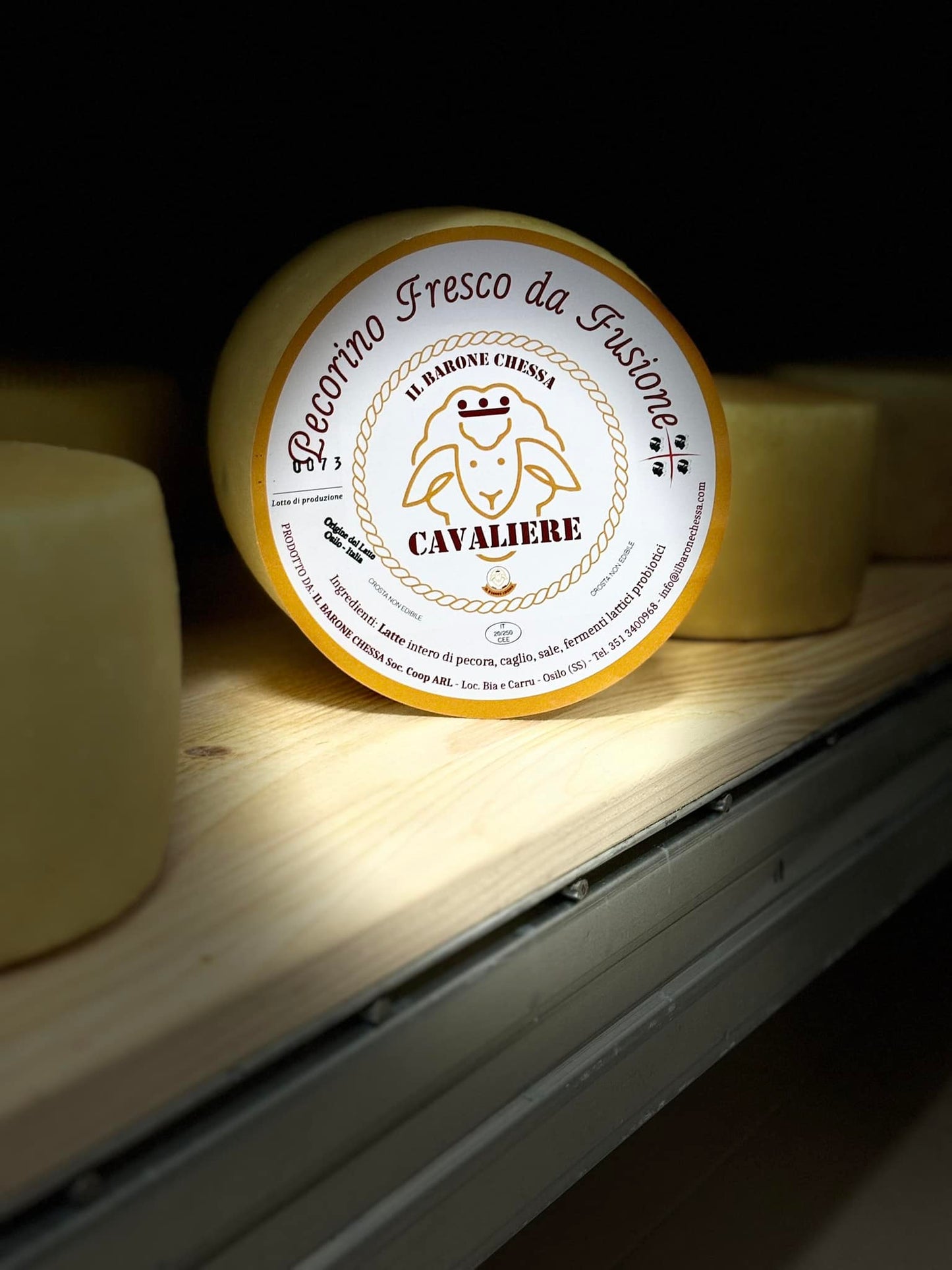 Pecorino di Osilo (SS) from the "Barone Chessa" Artisan Micro-Dairy