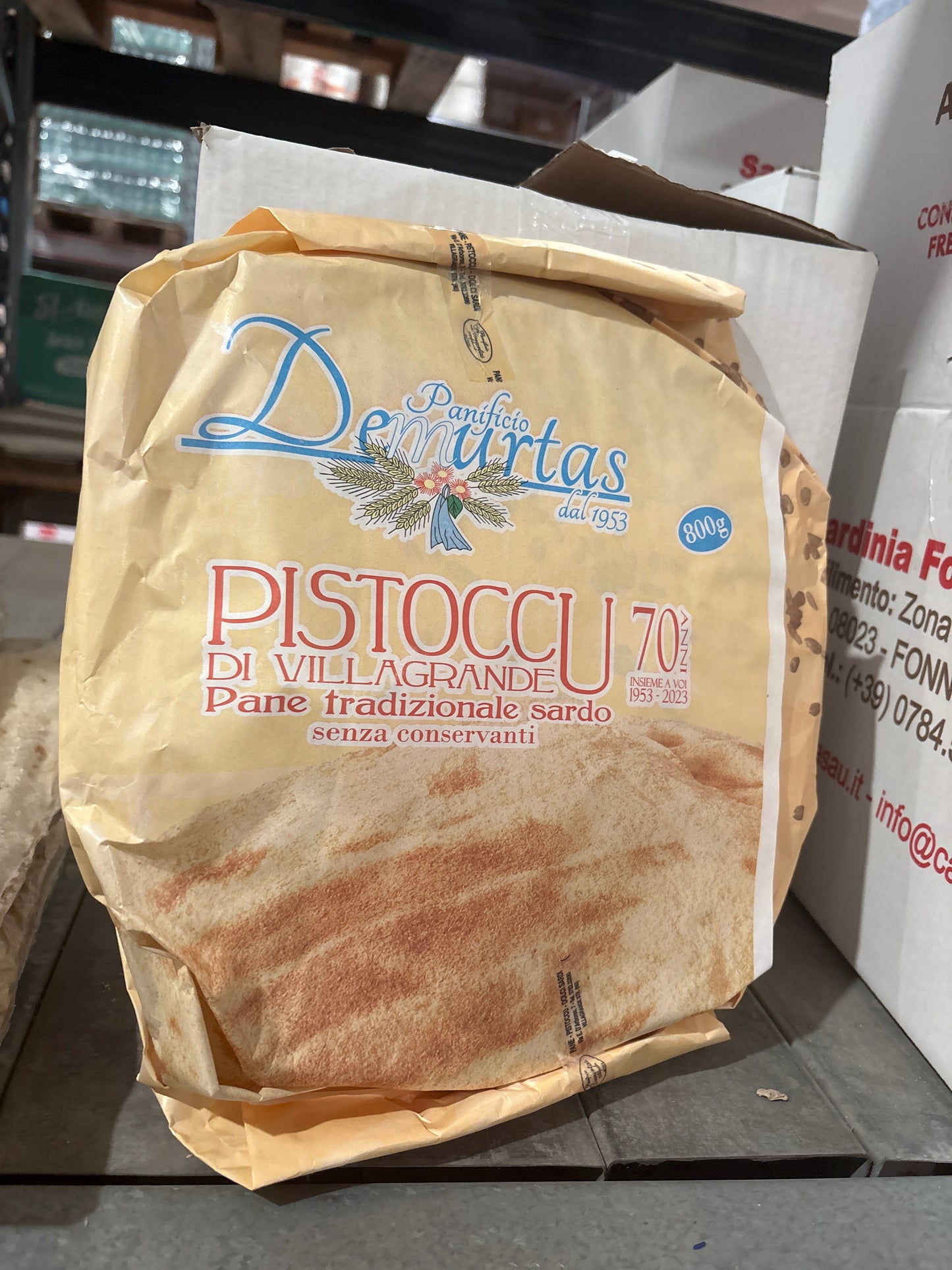 Pane Pistoccu di De Urtas