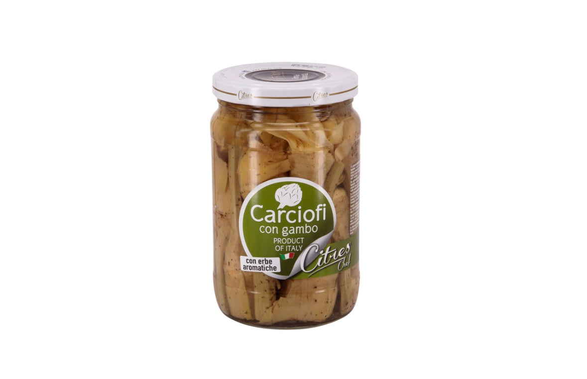 Carciofi con gambo sott’olio 1,55 kg