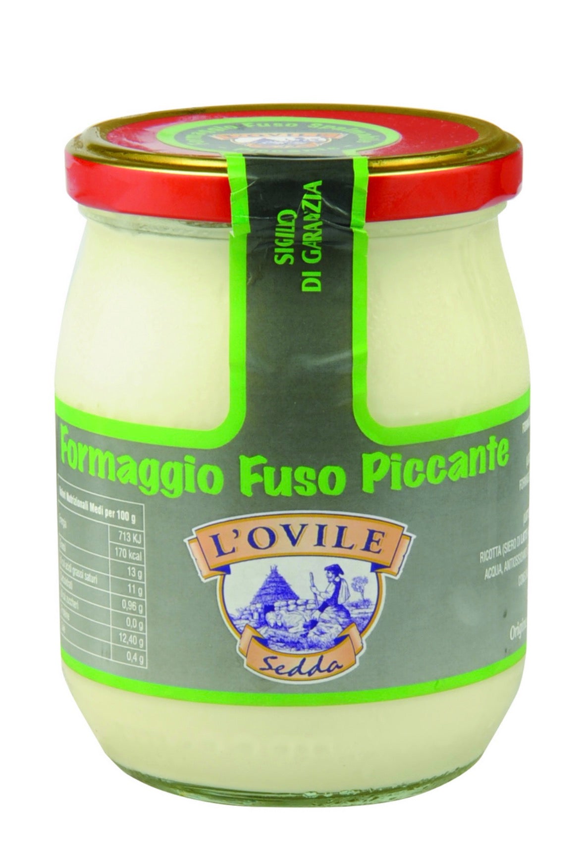 Formaggio fuso spalmabile piccante 570 g