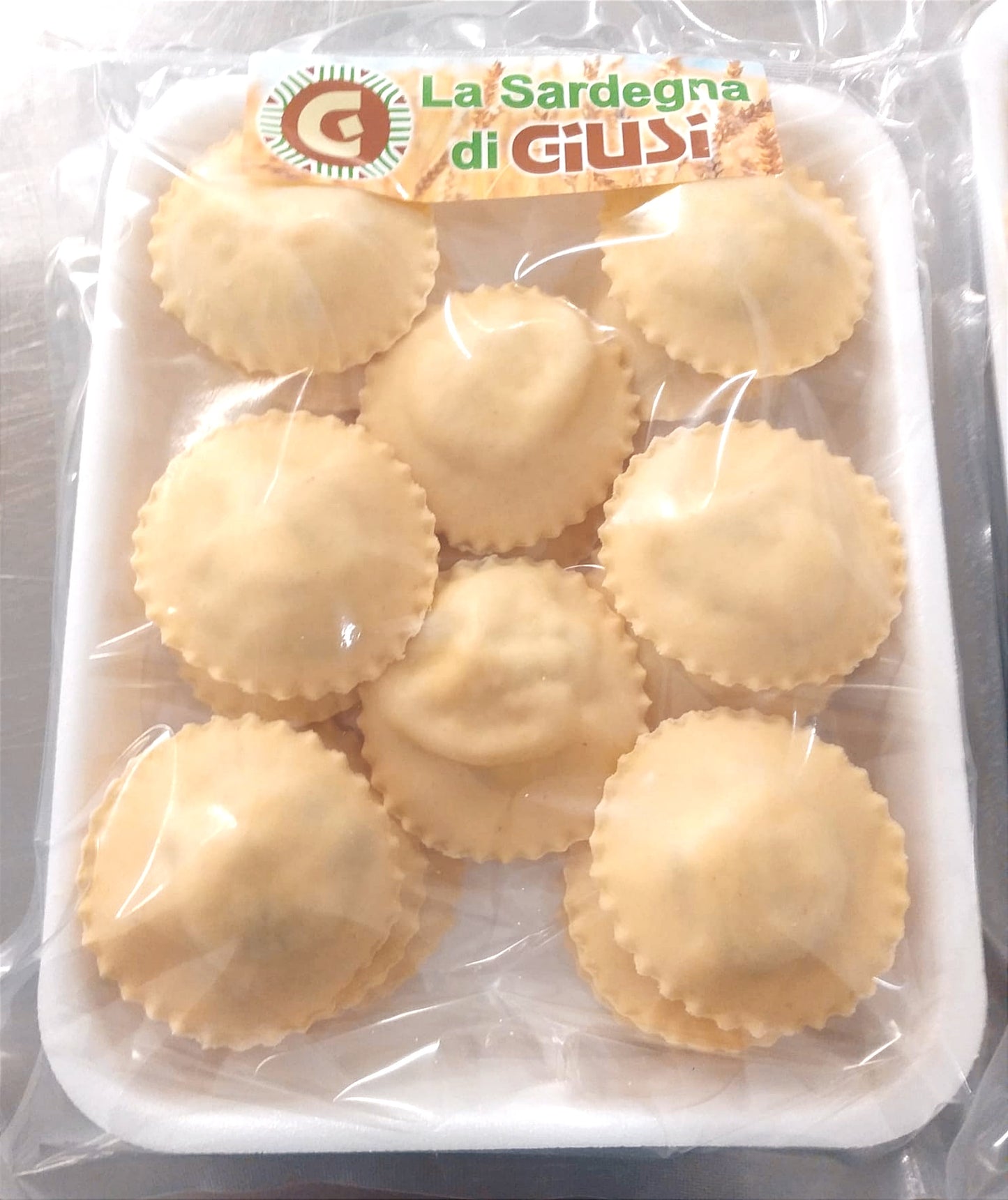 Artisanal Seadas of Sardinian cow's cheese, authentic flavor - Pack of 3 pieces