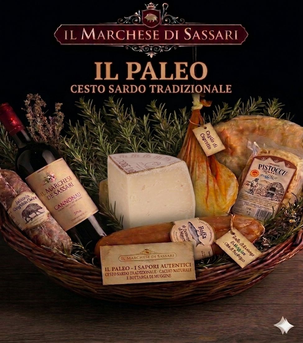 Cesto Il Paleo Tradizionale Sardo