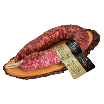 FATTORIE GENNARGENTU Myrtle curved sausage 1 whole approx. 350 g