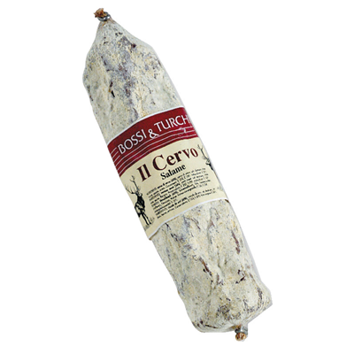 SIMONINI Salami de cerf 1 paquet sous vide d'environ 450 grammes