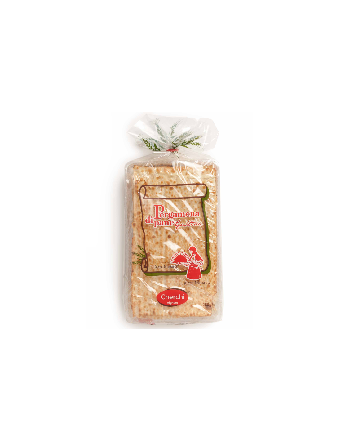Pain Parchemin Guttiau pot de 250g Boulangerie Cherchi à Alghero (SS)
