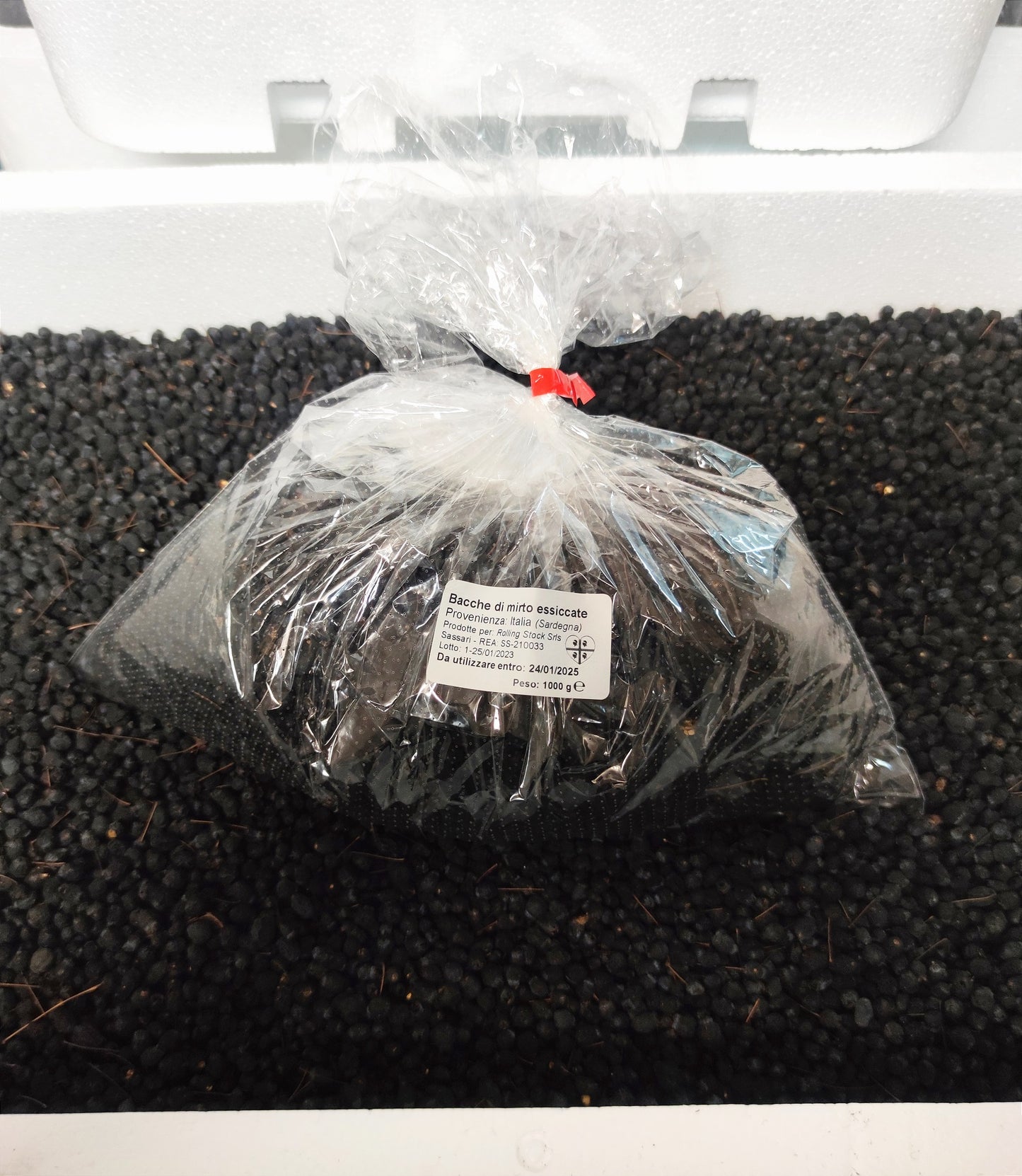 BACCHE DI MIRTO NERO ESSICCATE (Myrtus communis)