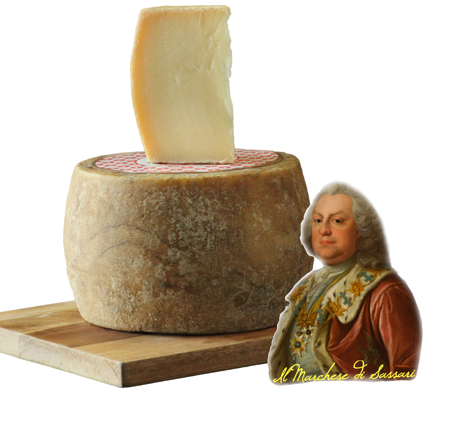 Pecorino assaisonné "Su Sardu" Croûte fleurie de Macomer (NU)
