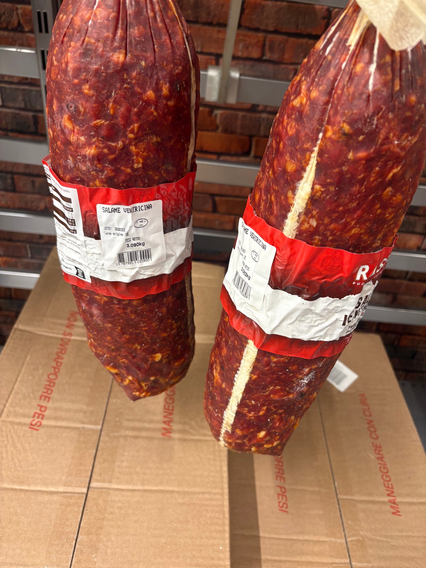 Salame ventricina piccante 3,2 kg circa