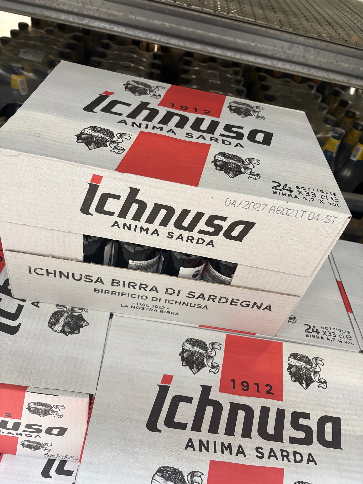 Ichnusa, Ichnusa non Filtrata, Ichnusa al limone casse