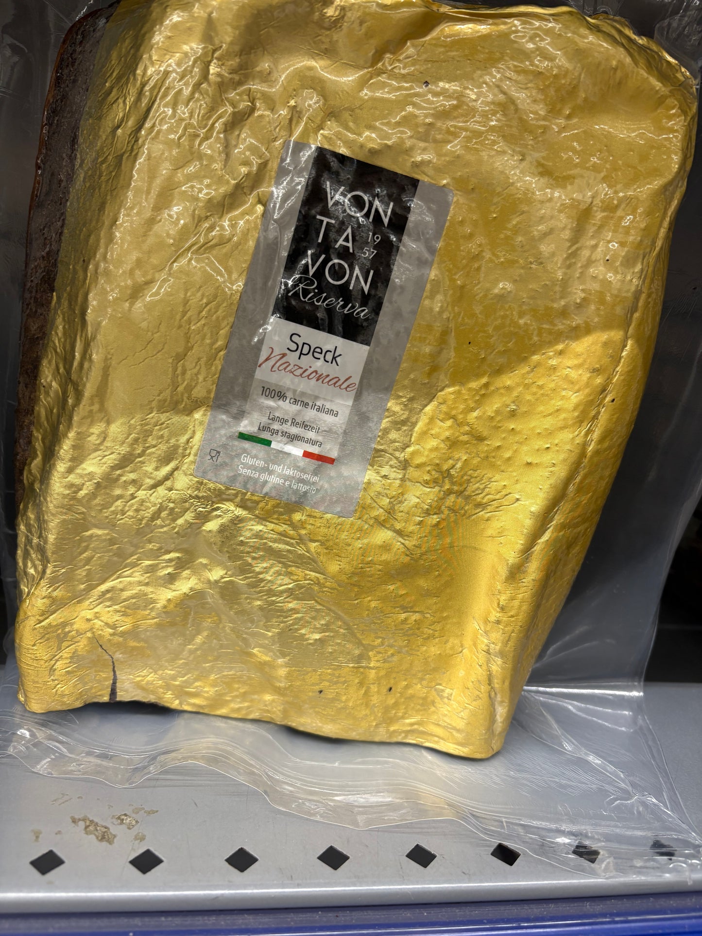 Speck riserva nazionale 2,7 kg circa