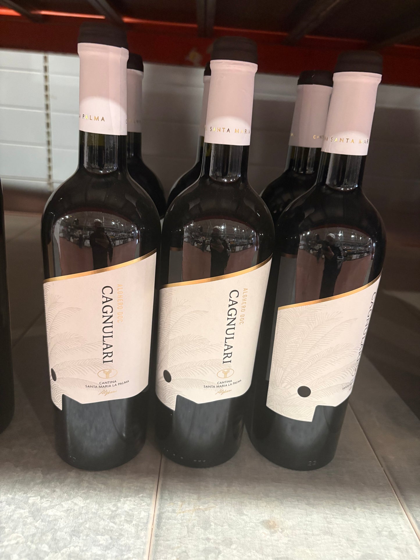 Vino Rosso Cagnulari S. Maria la Palma