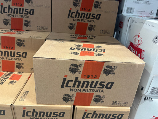 Ichnusa, Ichnusa non Filtrata, Ichnusa al limone casse