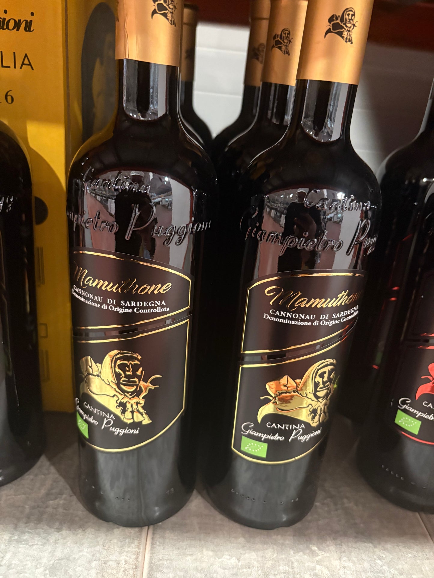 Cannonau Mamuthone Puggioni e Sedilesu