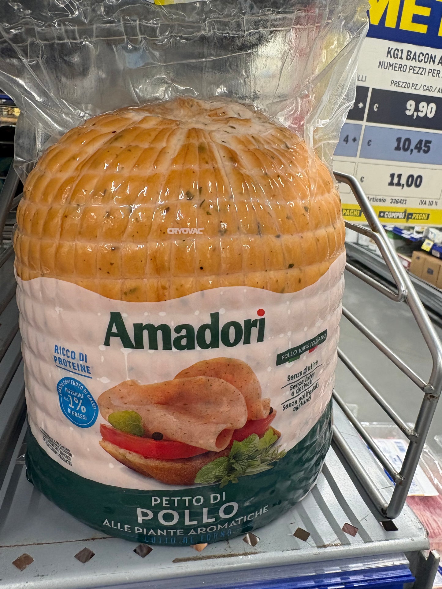 Petto di pollo piante aromatiche Amadori circa 3,2 kg