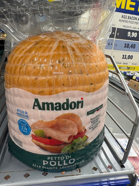 Petto di pollo piante aromatiche Amadori circa 3,2 kg