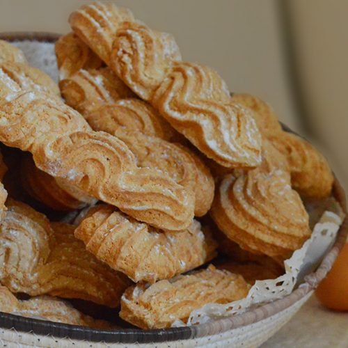Typical Sardinian sweets "Il Giglio" from Sennori (SS)