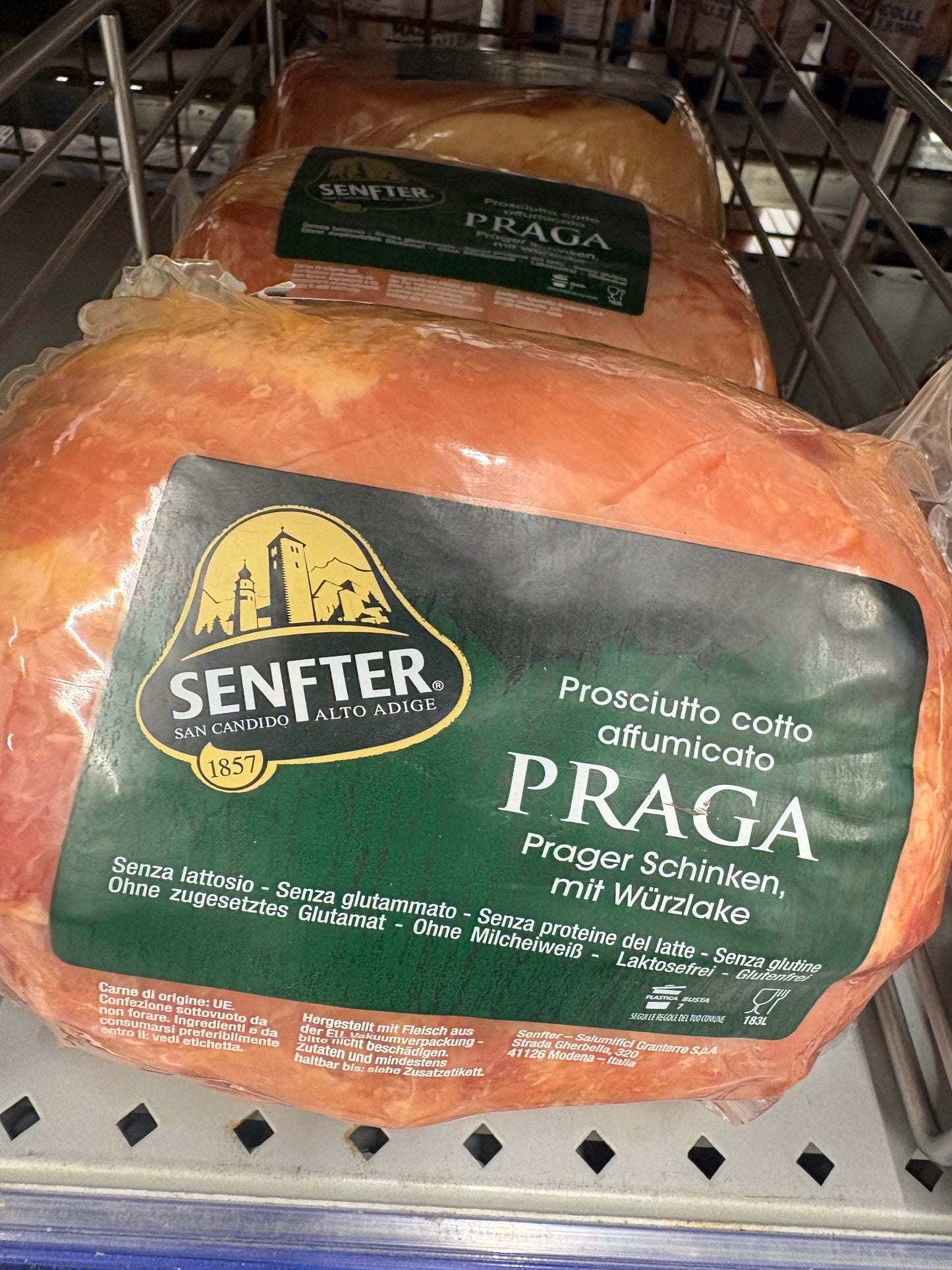 Prosciutto cotto affumicato di Praga circa 3,1 kg