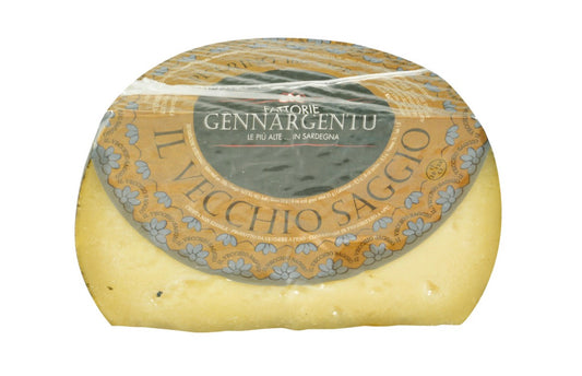 FATTORIE GENNARGENTU Pecorino Il vecchio saggio oltre
180 giorni a metà 1,8 kg circa