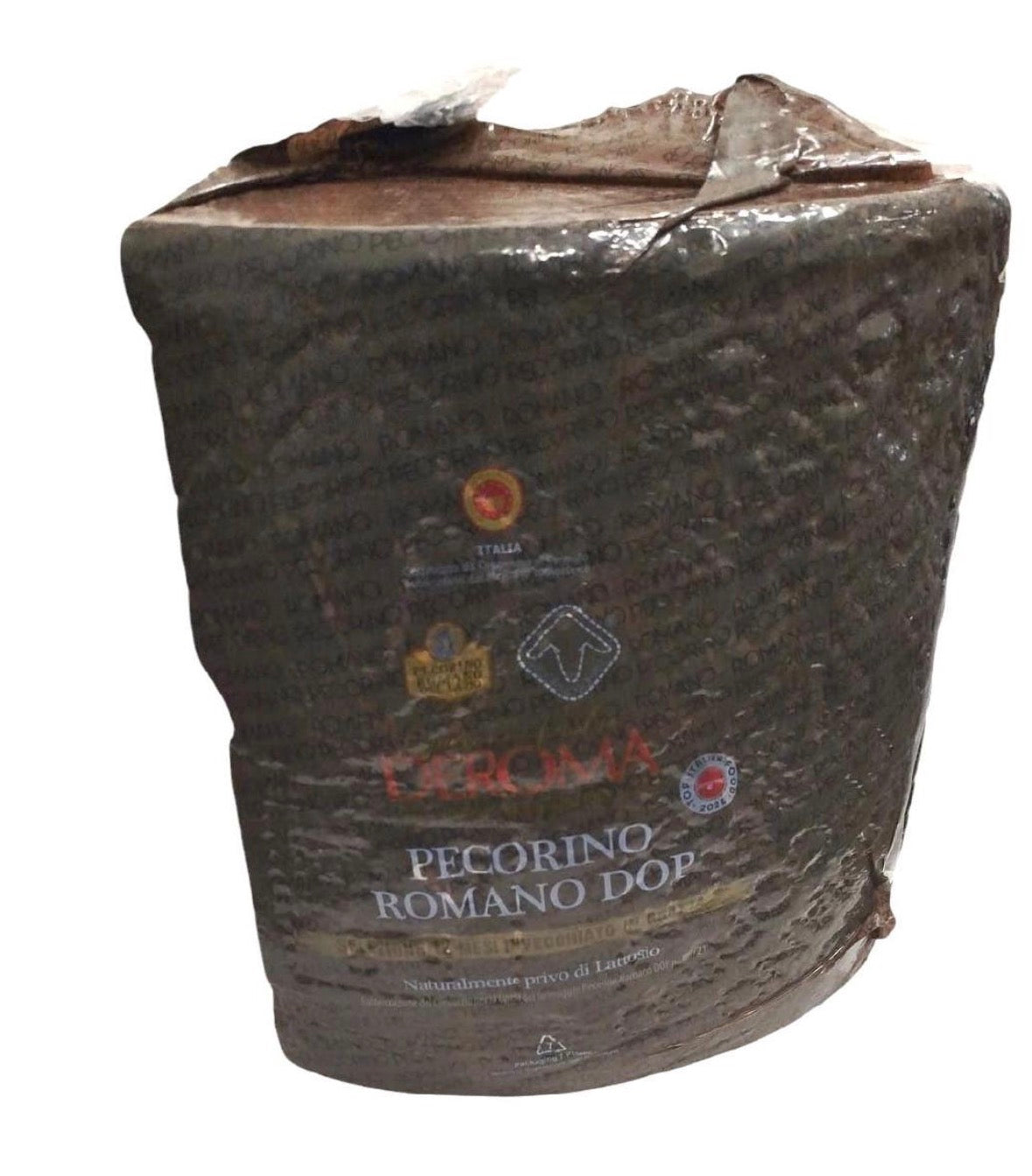 DEROMA Pecorino romano DOP 12 mesi 1 1/4 di forma 7,5
kg circa