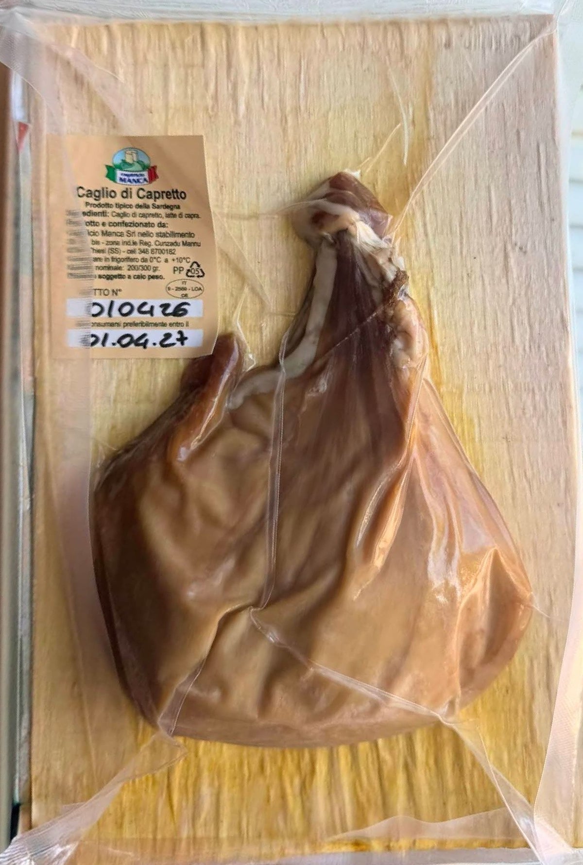 Caglio di capretto (Callu ‘e crabittu)